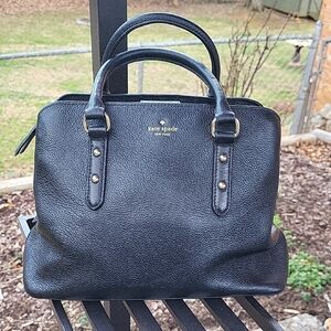 Kate Spade Black Textured Men's Briefcase